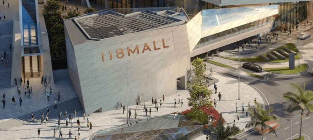 118 Mall entrance at the Merdeka 118 precinct